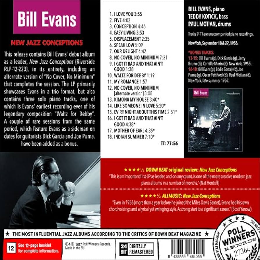 Bill Evans – New Jazz Conceptions 71qdxvYpVwL._UF1000,1000_QL80_.jpg